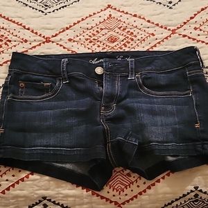 American eagle denim shorts